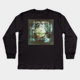 multi exposure clock Kids Long Sleeve T-Shirt